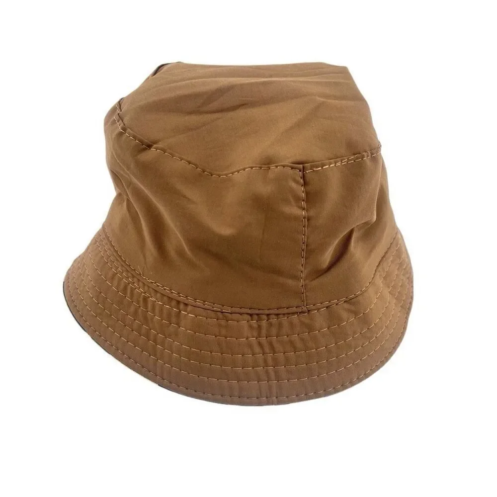 Reversible Toddler Bucket Hat Camo & Tan | Unisex Packable Sun Hat Kids Ages 2–5